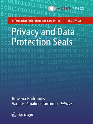 cover image of Privacy and Data Protection Seals